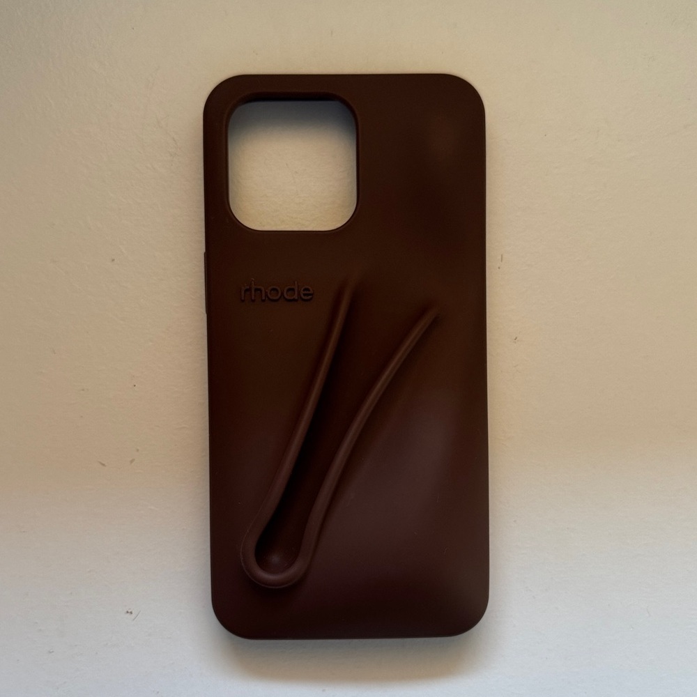 RHODE Espresso Lip Phone Case